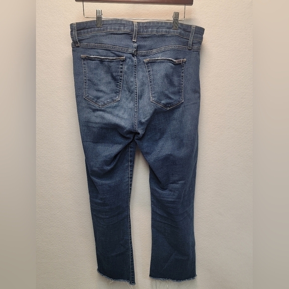 JOE'S Jeans women's waist 32 high rise 26" crop boot cut denim jean - Picture 6 of 10